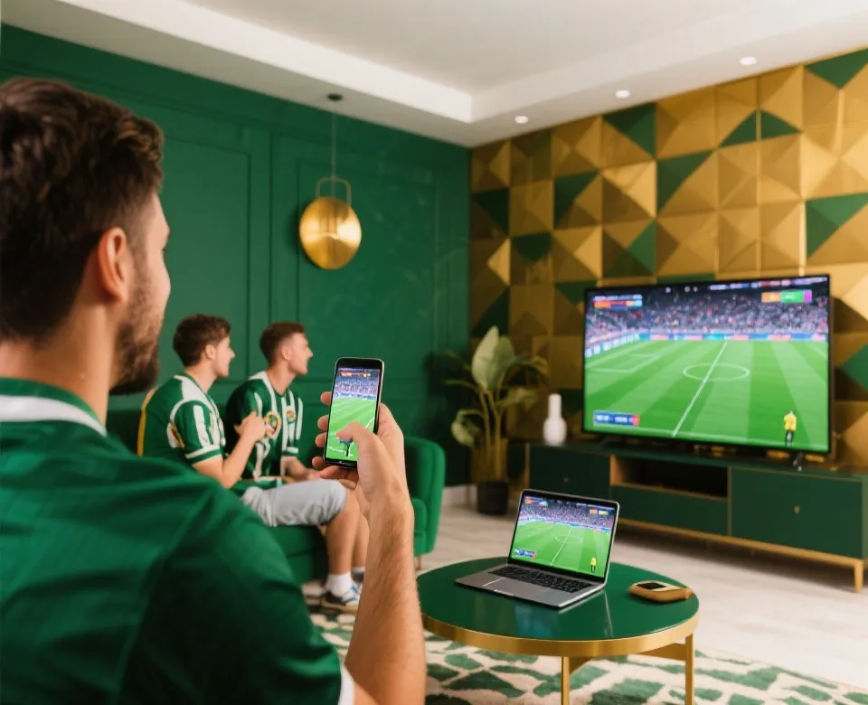 世界杯直播平台多设备观看示意图